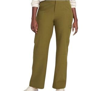 Trendsi Women's High-Waisted All-Seasons StretchTech Cargo Pant Size Large